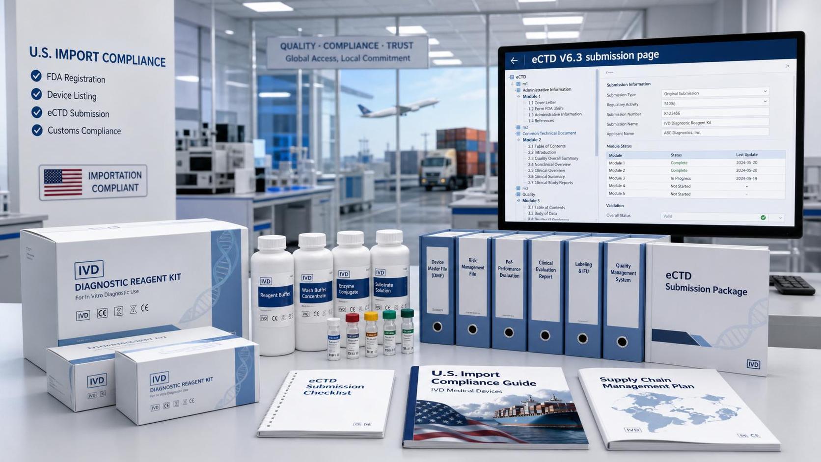 FDA Tightens IVD Import Filing From October 2026