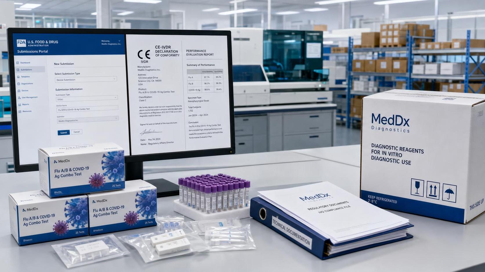 FDA Tightens IVD Import Filing for CE-IVDR Products
