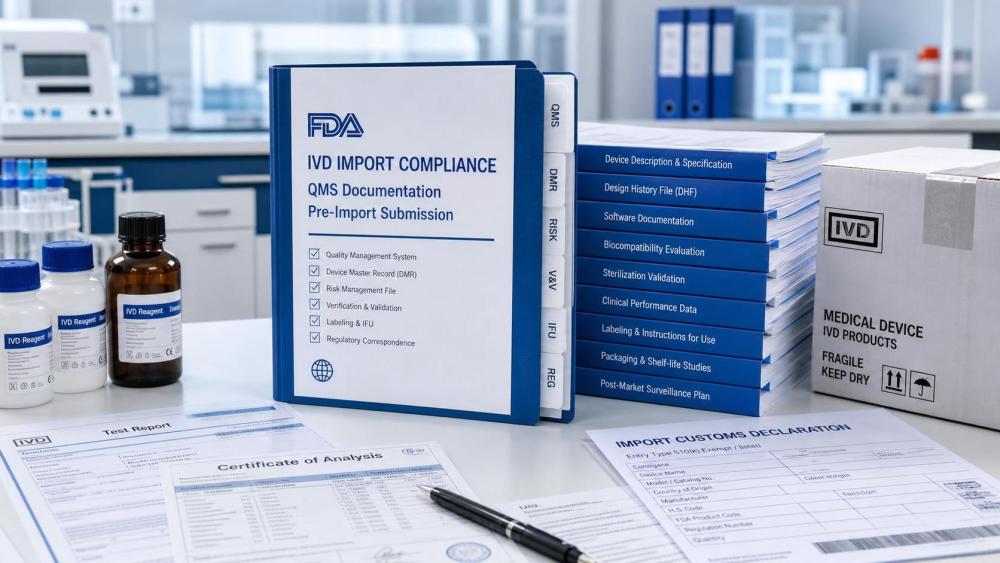 FDA更新IVD进口商QMS合规要求 FDA更新IVD进口商QMS合规要求