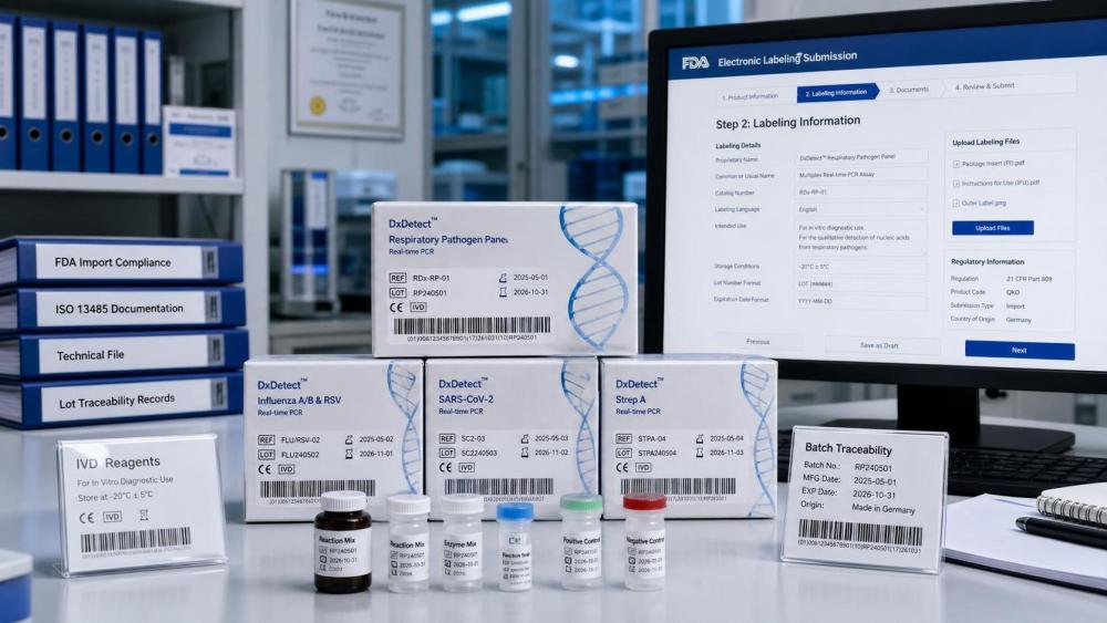 FDA Sets eLabel Rule for IVD Imports FDA Sets eLabel Rule for IVD Imports