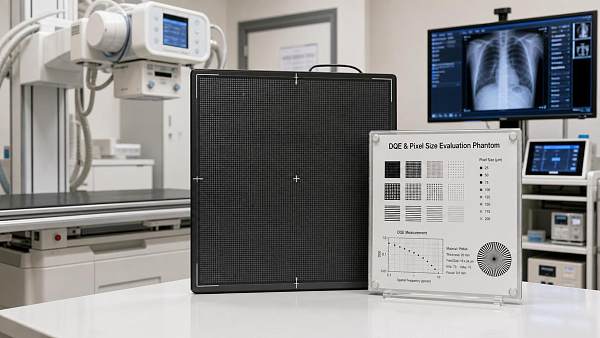 How to Evaluate DQE and Pixel Size in a Medical Imaging Detector