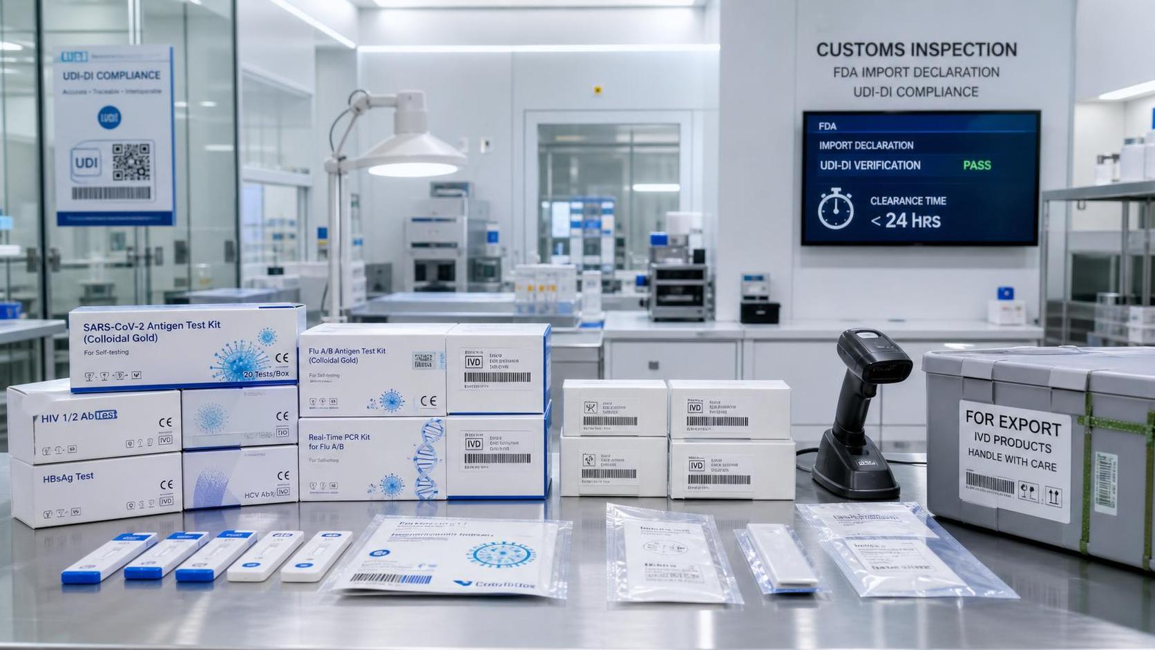 FDA Tightens IVD Import Filing for UDI-DI and e-Labels