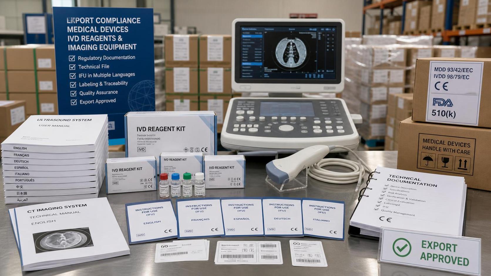 China Tightens Medical Device Export Compliance Rules for IVD and Imaging Files