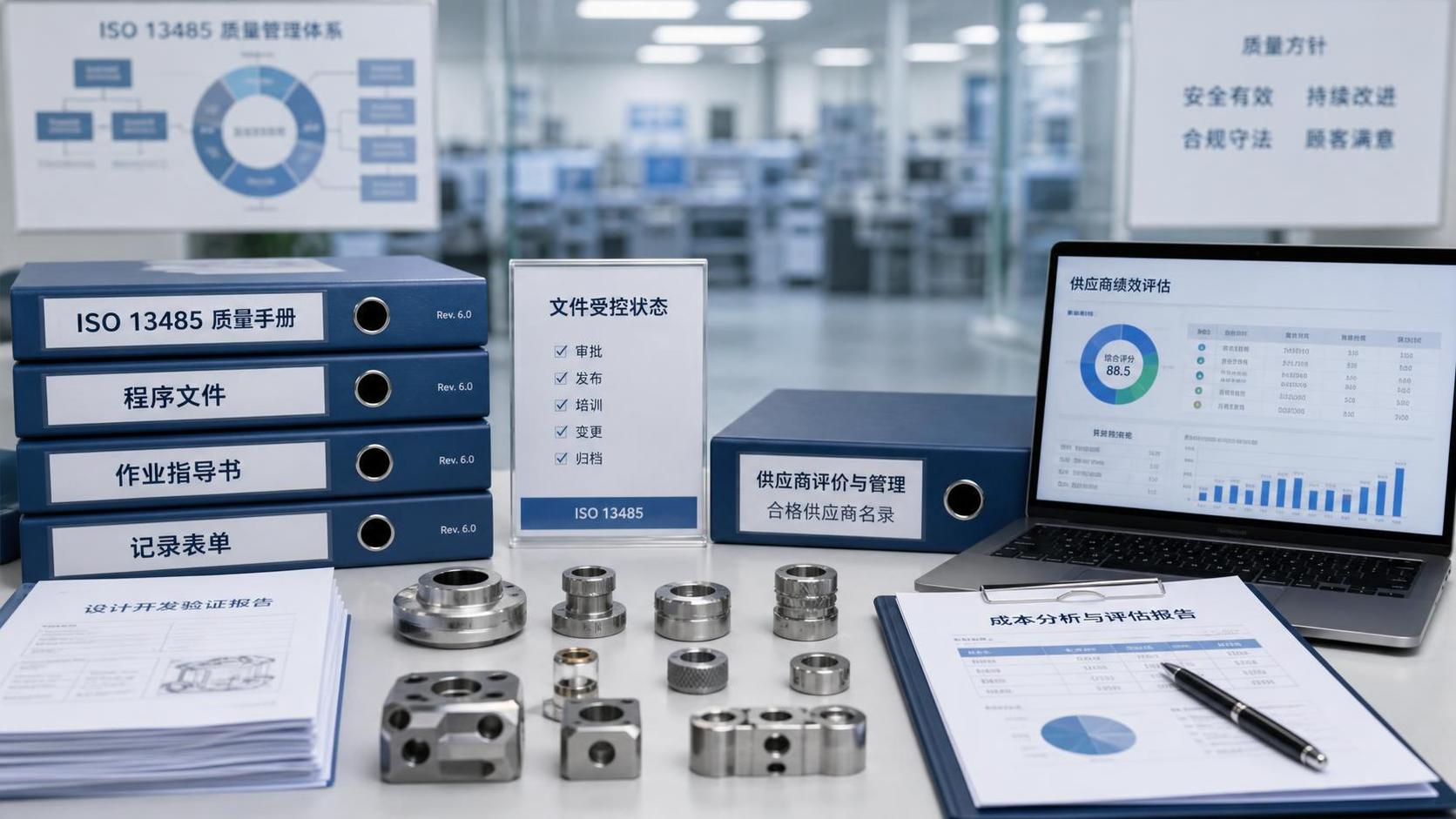 What drives medical device quality management cost in ISO 13485 projects