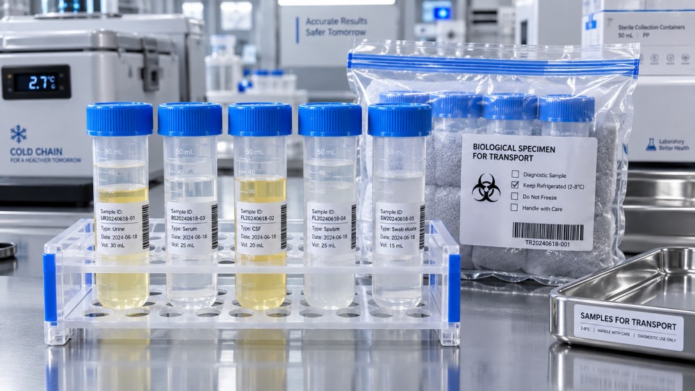 How to select plastic specimen collection supplies for leak prevention