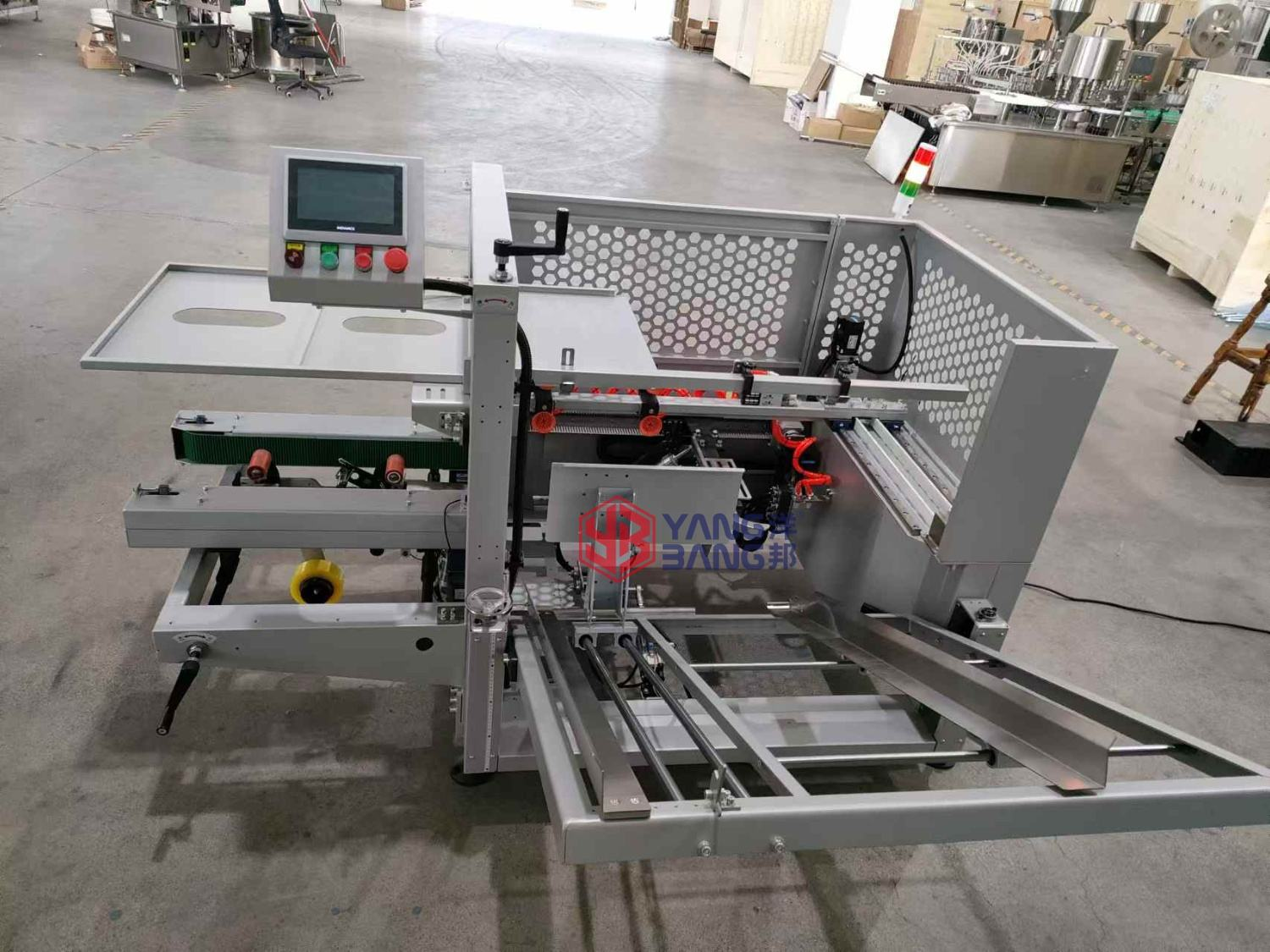 Multi Function YB-DK500 Automatic Case Erector Machine Box Taping Machine Automatic Carton Erector Packing Machine