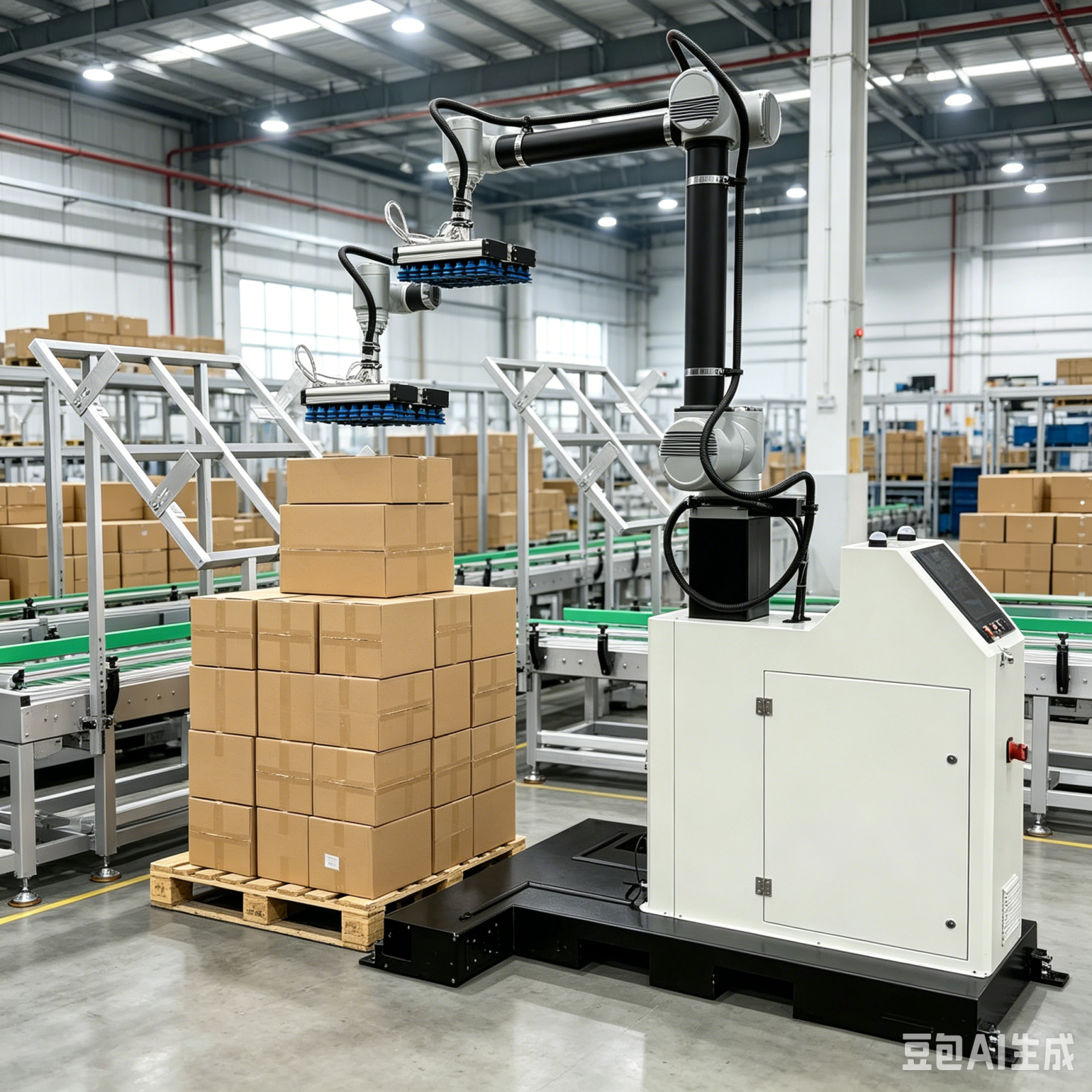 YB-MD35F Graphical Programming Collaborative Palletizing Robot No Coding Skill Required Fast Task Setup Flexible Switching
