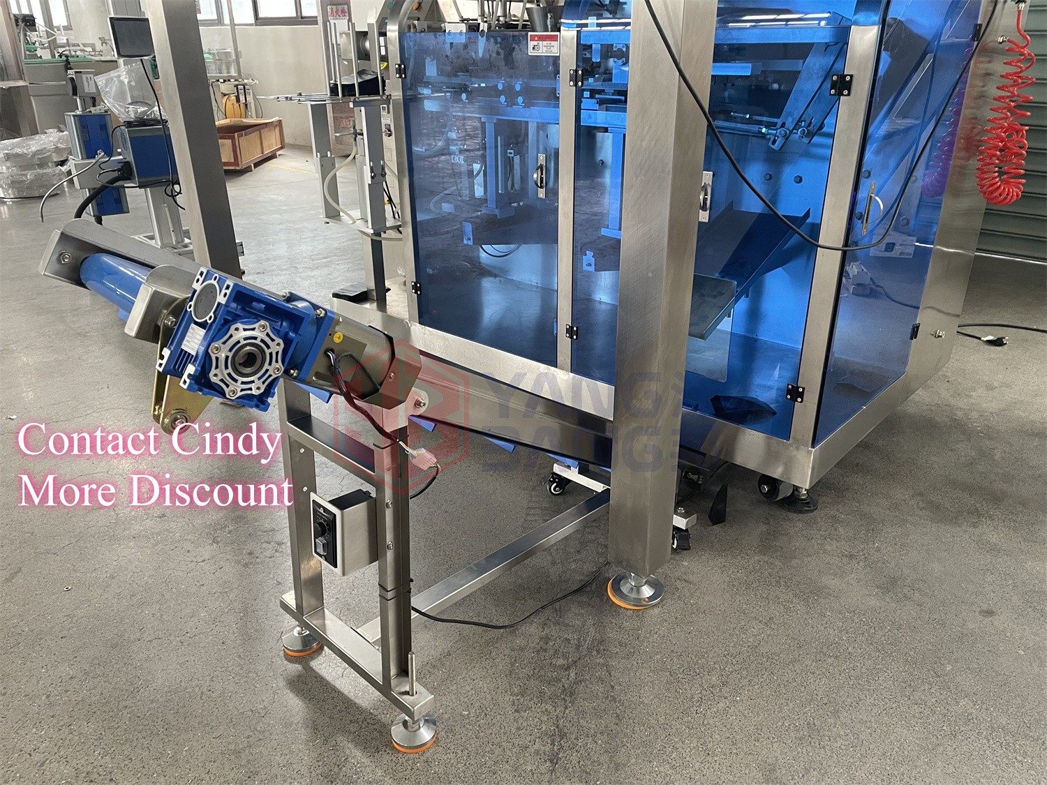 YB-GD210K Stand up Zipper Pouch Packaging Machine Full Servo Control for Peanuts Sunflower Seeds Grains Snack Food Packing