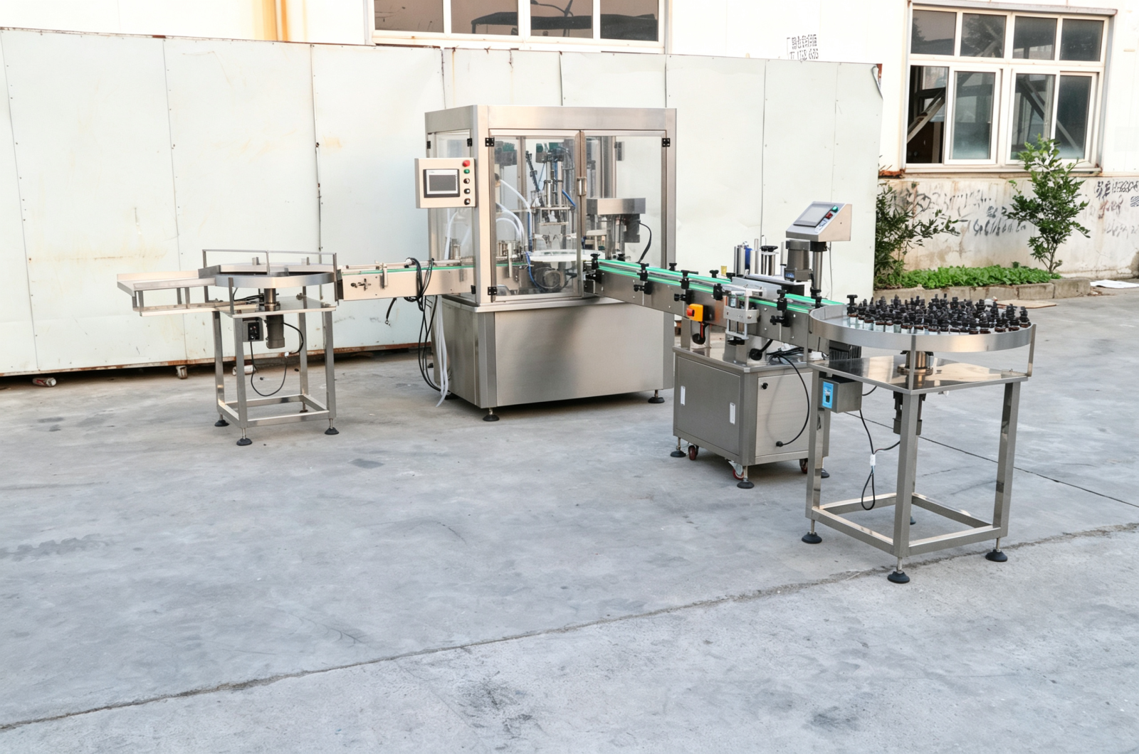 Reliable 4 Head Linear Essential Oil Bottling Machine for Cosmetic Glass Bottle Liquid Filler Machine Professional Beauty Line
