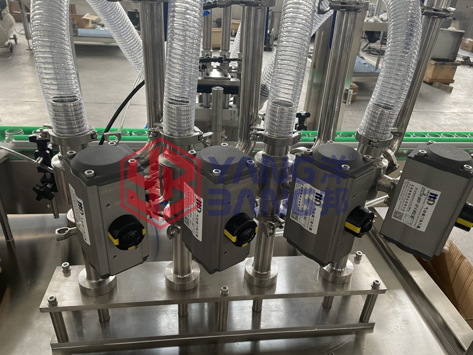 YB-J4B Full Automatic Stable Performance Bottled Honey Filling Machinery Thick Sauce Filling and Capping Machine Touch Screen