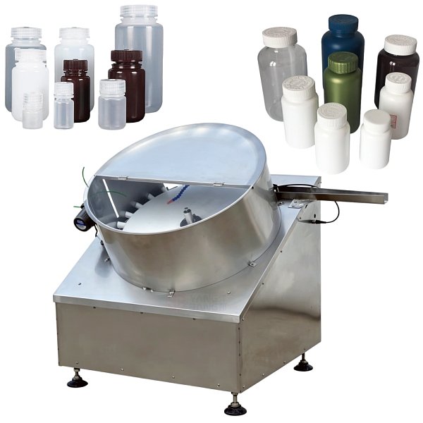 YB-LPA Automatic Bottle Unscrambler Plastic Bottle Sorting Machine Round Bottle Turn Rotary Accumulation Table
