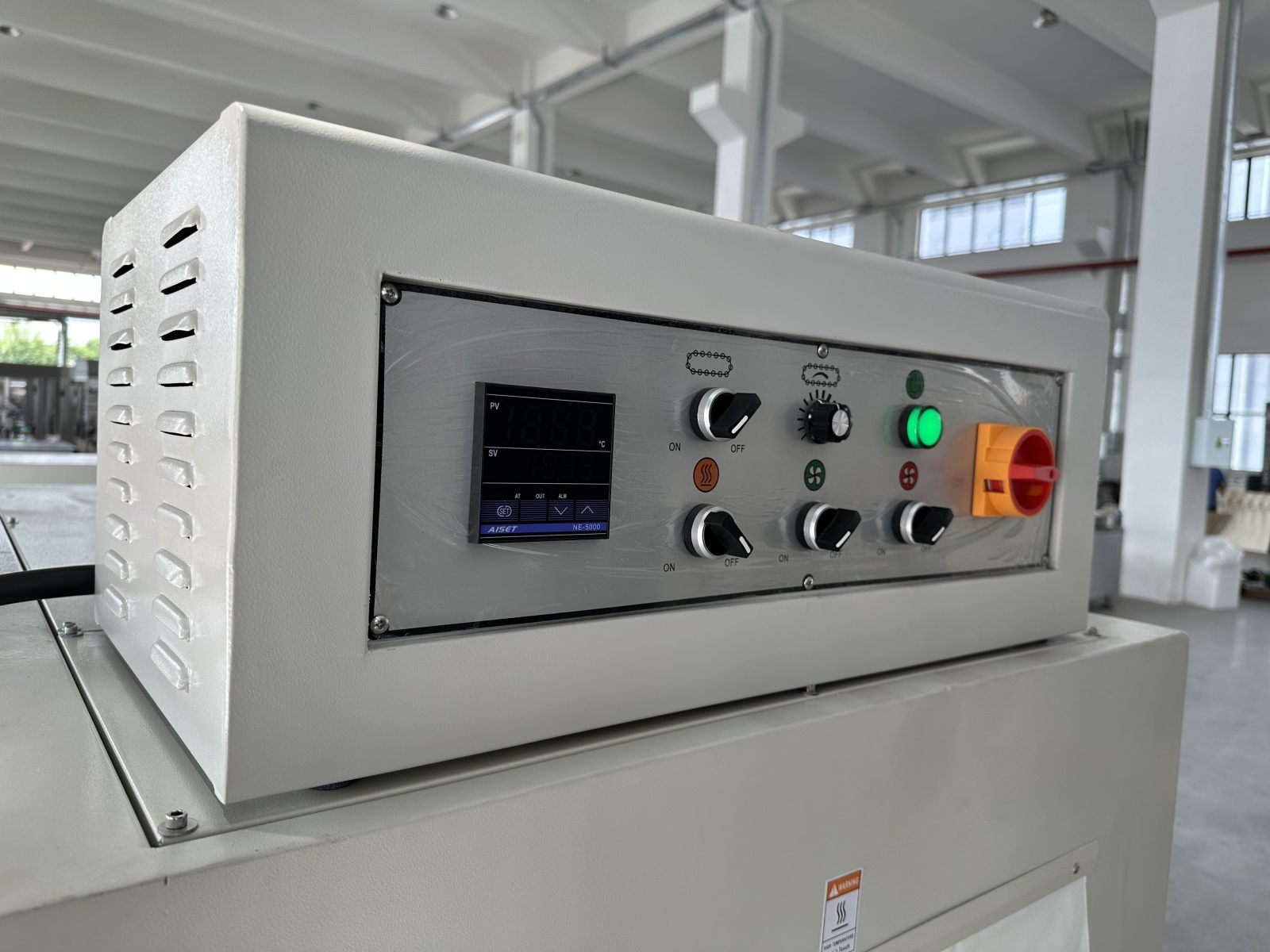 YB-FS800 High Speed Automatic Heat Shrink Tunnel Wrapping Machine for PE Film Bottle Can Case Packing Equipment