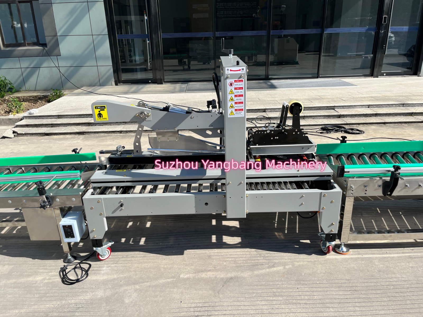 YB-ZX1300-2 Automatic Coffee Cup Case Packing Line Paper Plastic Cup Robotic Box Packer Machine Secondary Packaging Line