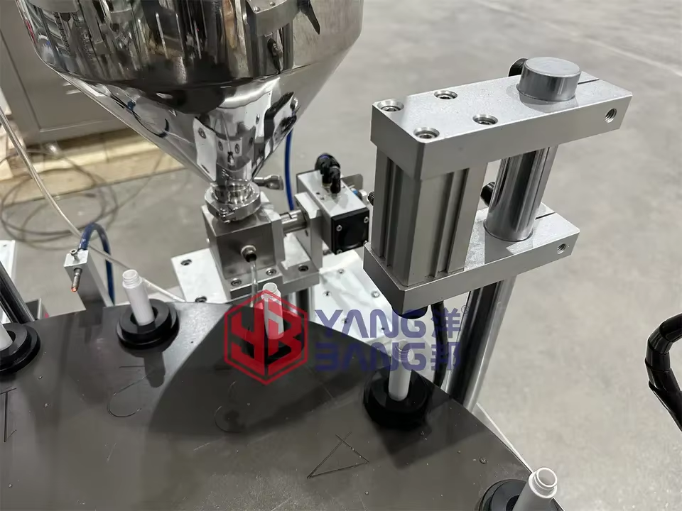YB-MZB Servo Motor Control Rotary Mascara Filling Machine High Precision Cosmetic Liquid Bottling Capping Equipment for Makeup