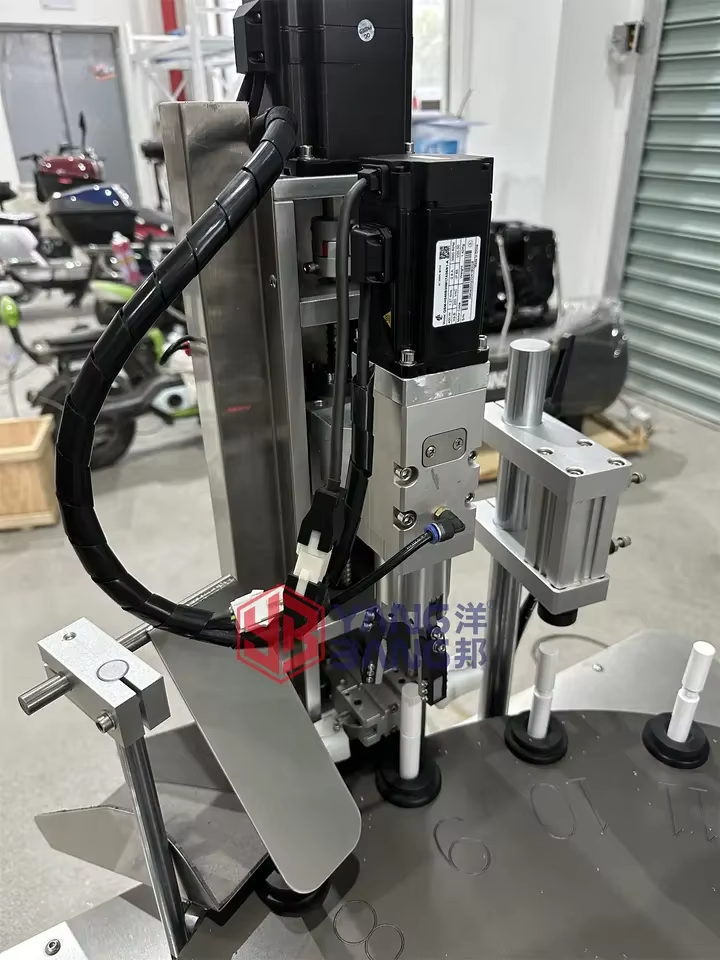 YB-MZB Servo Motor Control Rotary Mascara Filling Machine High Precision Cosmetic Liquid Bottling Capping Equipment for Makeup