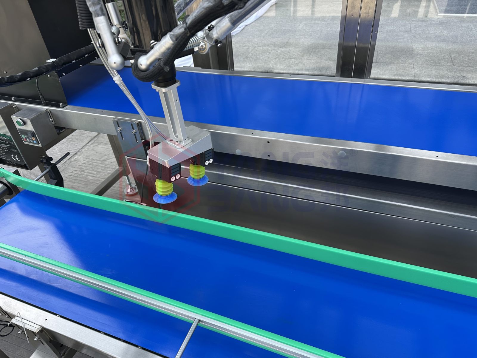 YB-ZXA High Speed Full Automatic Bag Case Packer Machine with Pouch Collating and Loading System for Premade Bags
