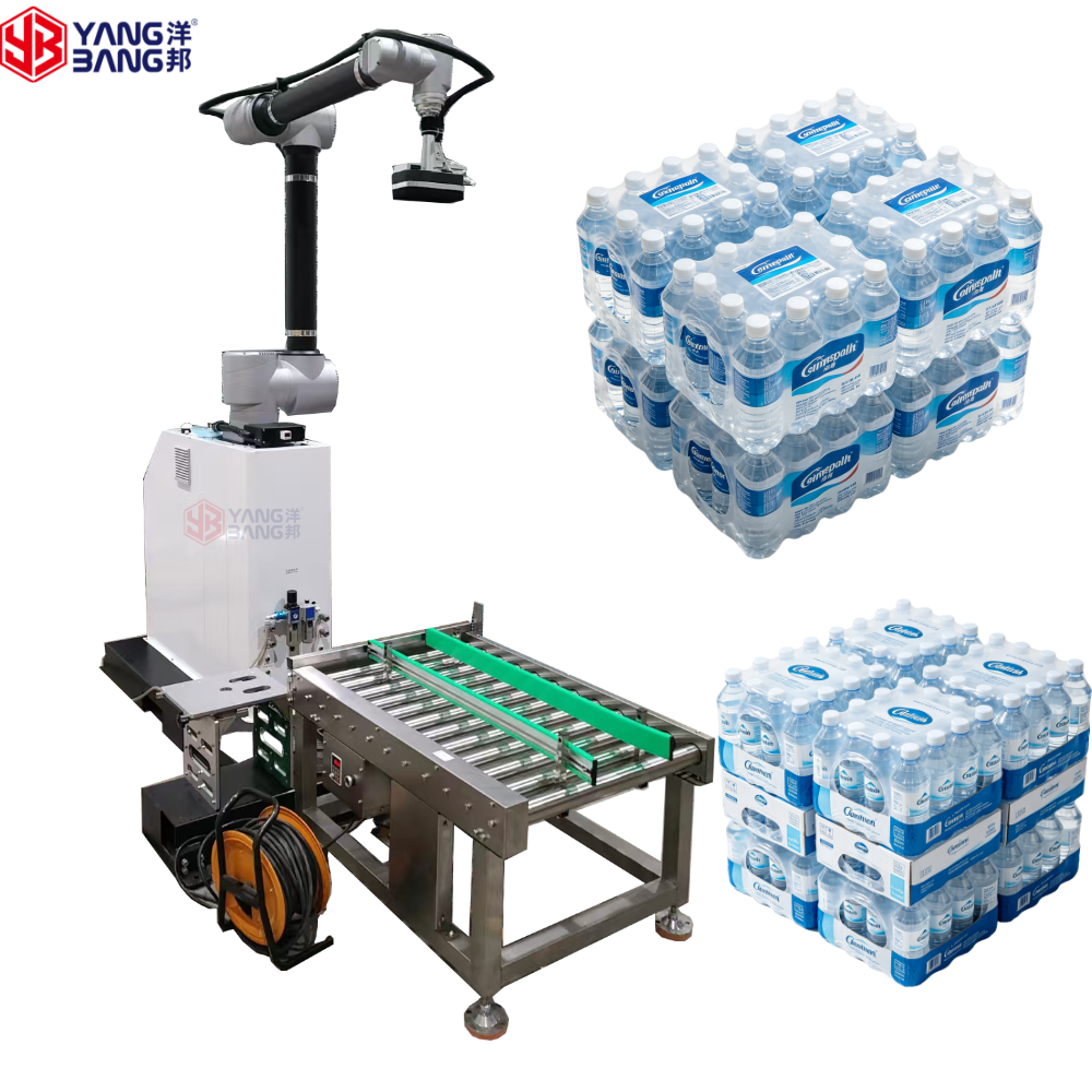 YB-MD35L  Series Heavy Duty Automatic Palletizer for Fertilizer Feed Cement Bags Palletizing Robot System
