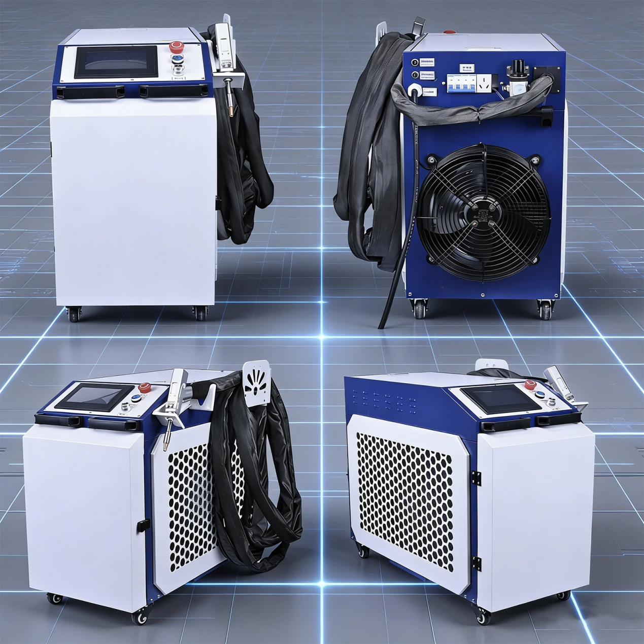 Machines de soudage laser 4-en-1 pour l’acier inoxydable : maîtrise de la chaleur et des déformations
