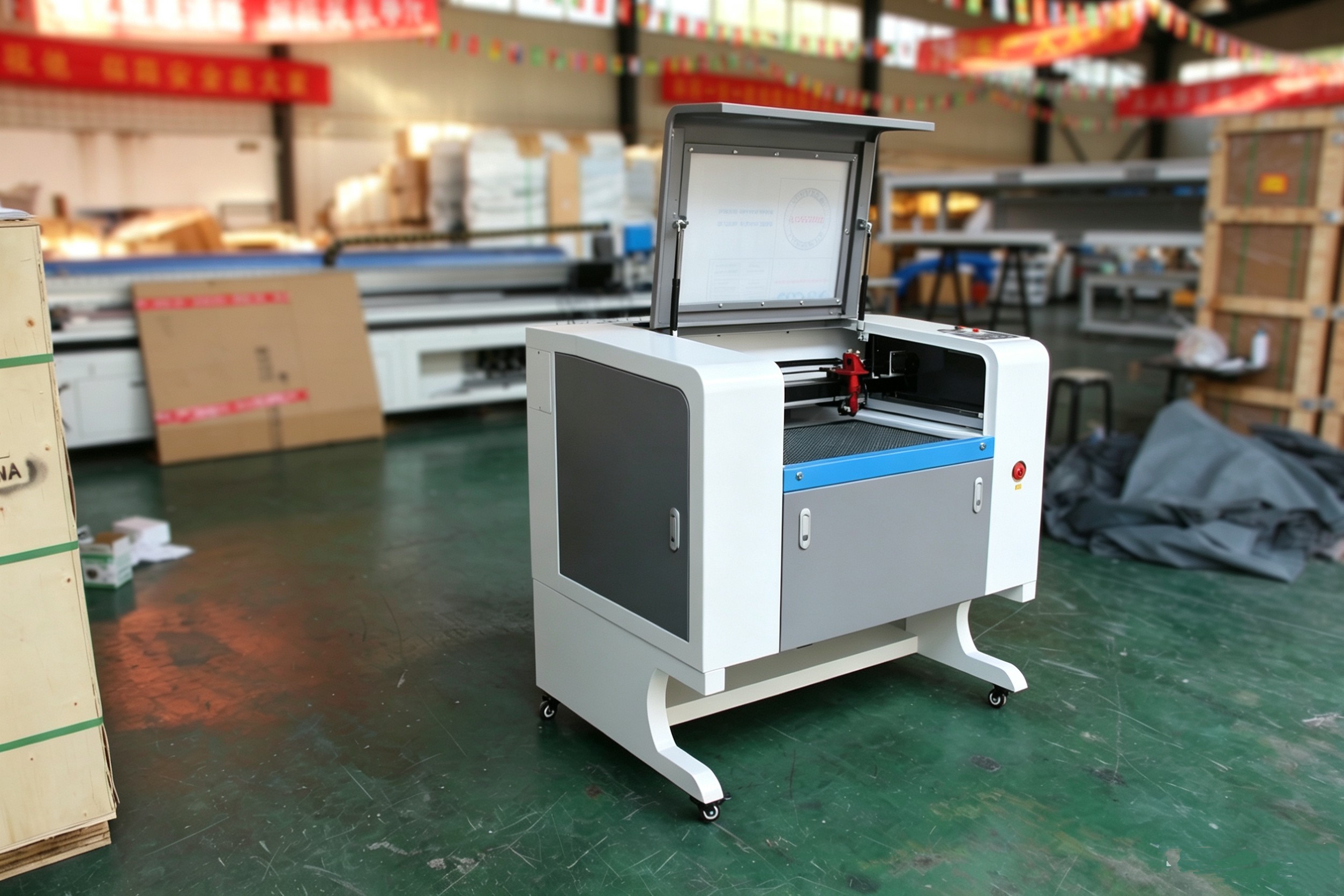 Máquina de Gravação e Corte a Laser CO2