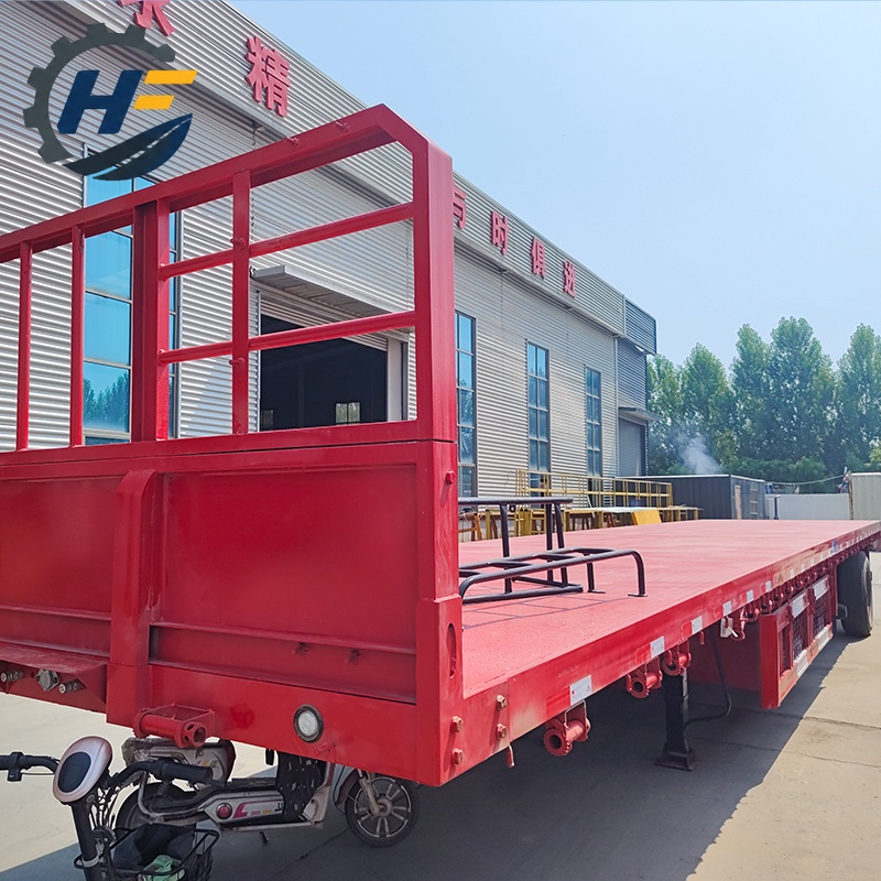 70 Ton 4 Axle Flatbed Trailer