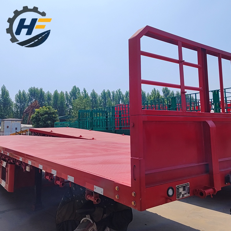 70 Ton 4 Axle Flatbed Trailer