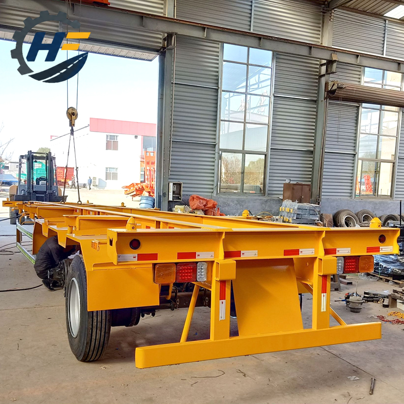 3 Axle Skeleton Semi Trailer