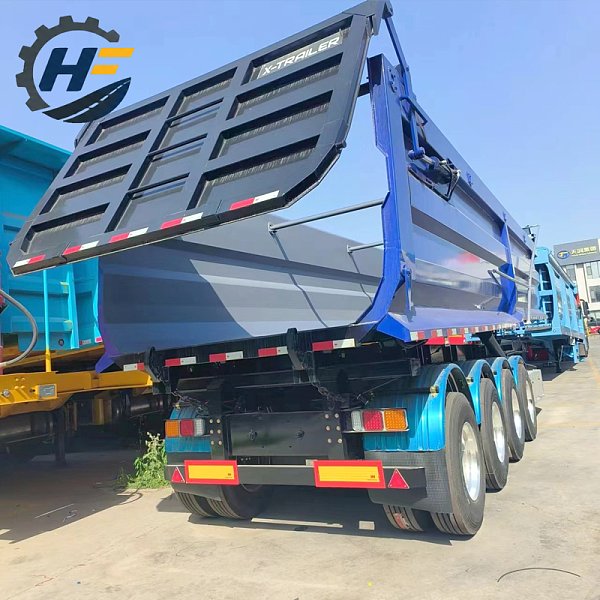 4 Axle U Shape Tipper Trailer
