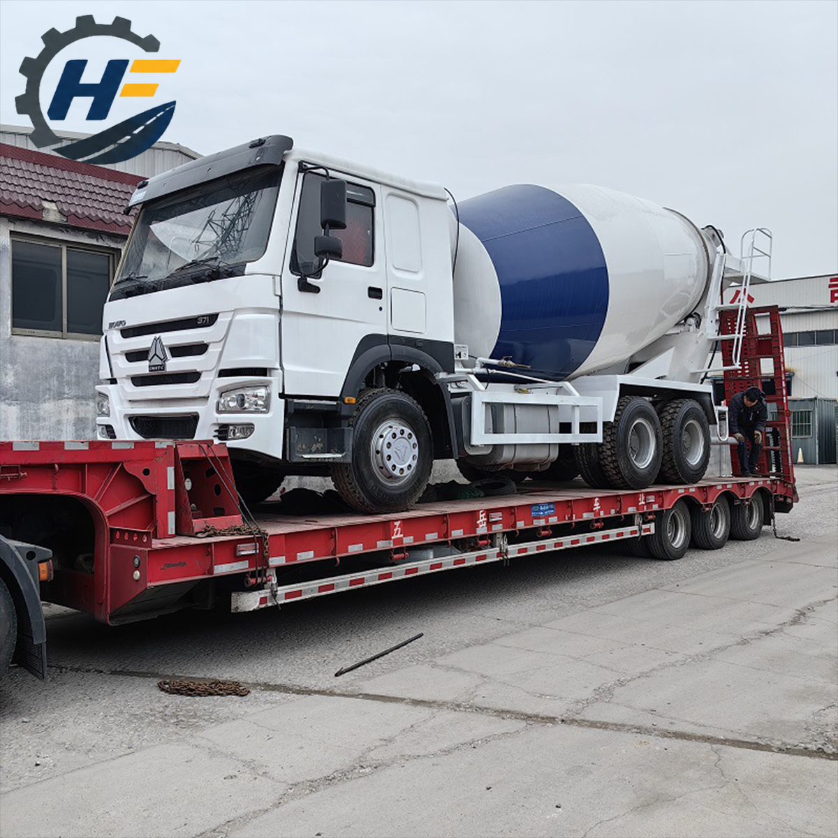 Export Sinotruk Howo 371 6x4 Concrete Mixer Truck