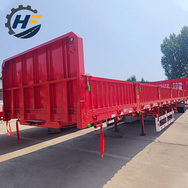 3 Axles 40-50t Side Tipper Semi-Trailer