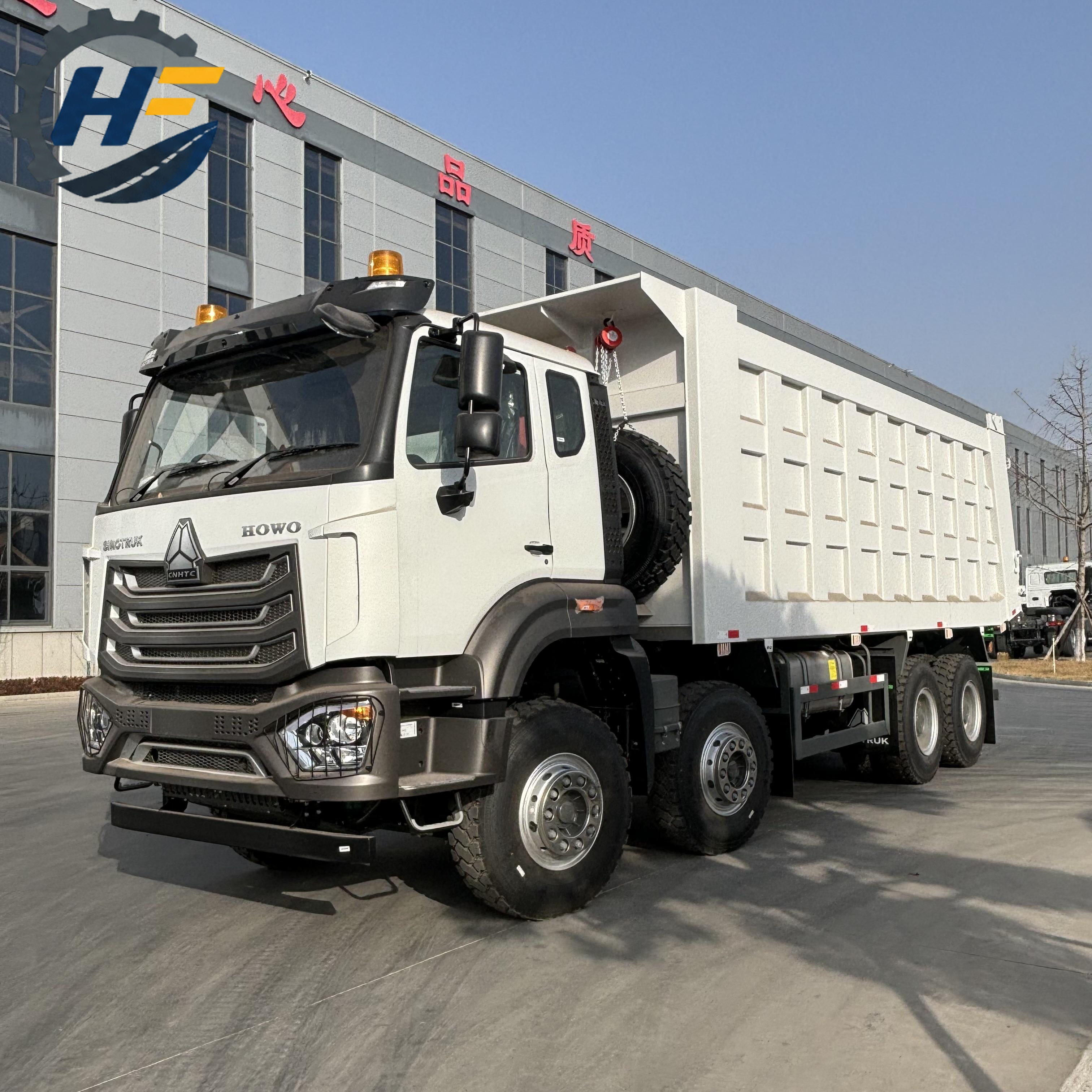 Sinotruk Howo TX Heavy Truck 440HP 8x4 6.5m U Shape Dump Truck