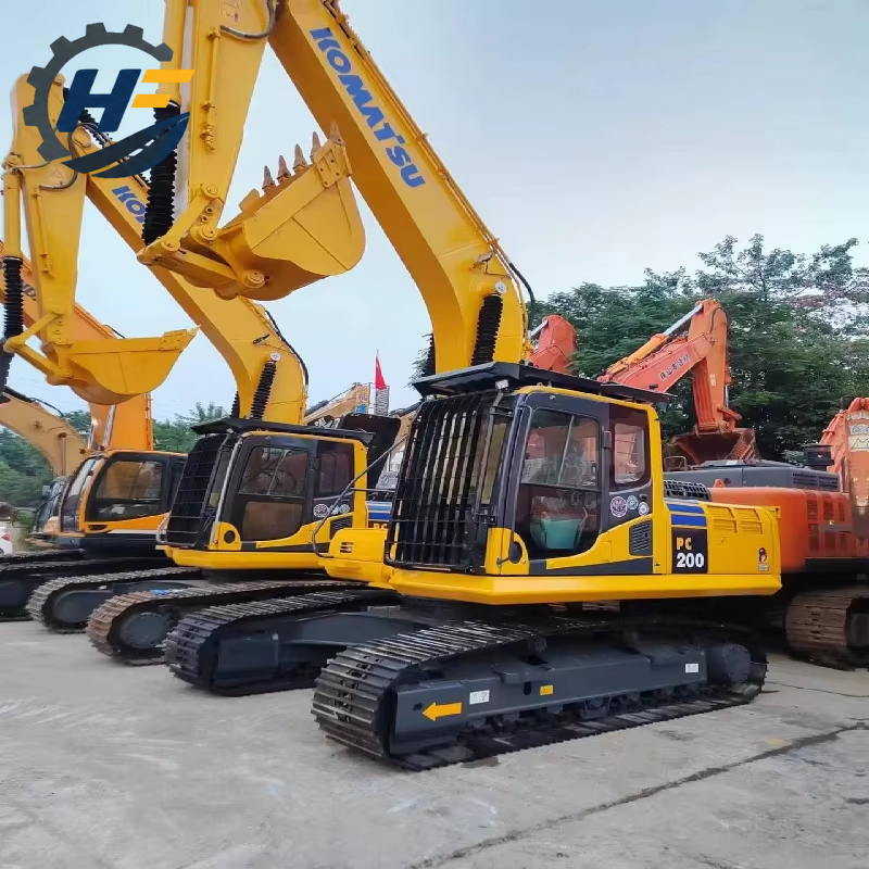20 Ton Used Komatsu PC200 Excavator