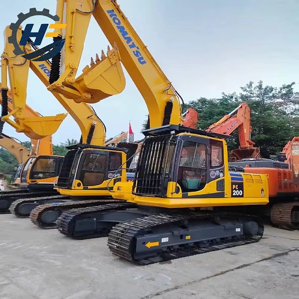 20 Ton Used Komatsu PC200 Excavator