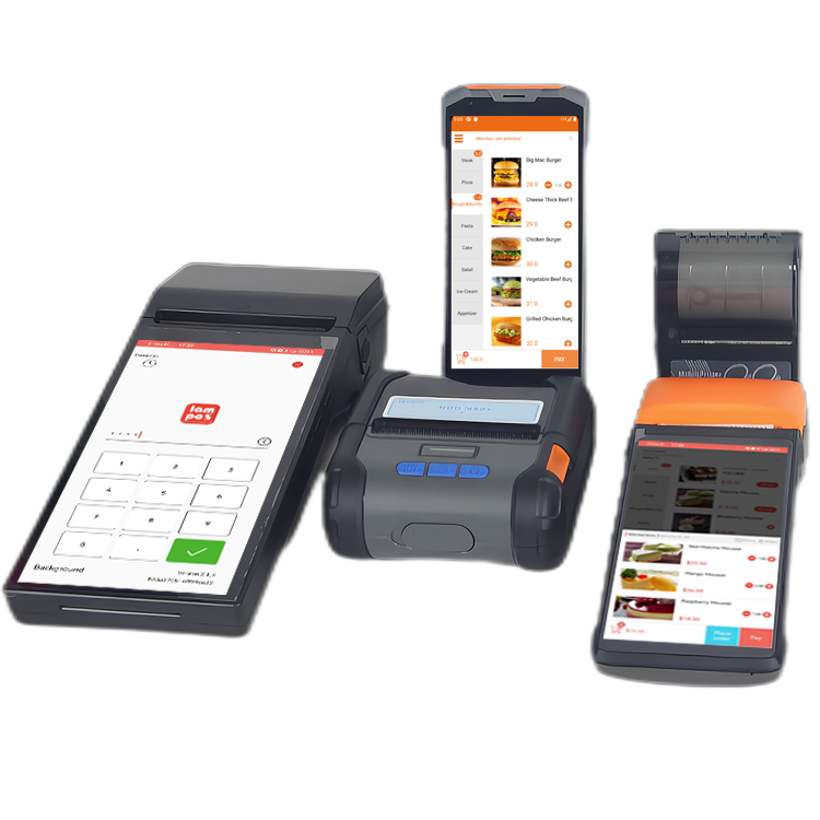 5.5'' IPS HD Display Handheld POS Terminal With 58mm Built-in Thermal Receipt Printer Ticket Printer 5.5'' IPS HD Display Handheld POS Terminal With 58mm Built-in Thermal Receipt Printer Ticket Printer