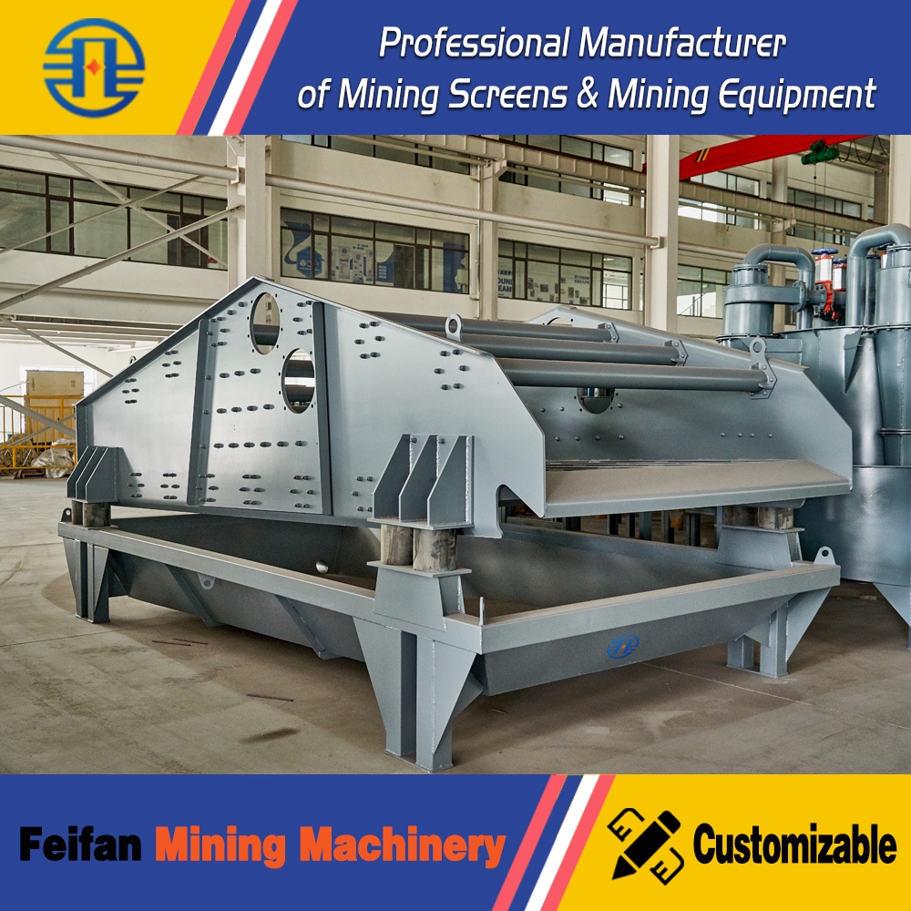 Machine FEIFAN de déshydratation du sable pour charges lourdes, destinée à la production de granulats et à la classification des matériaux
