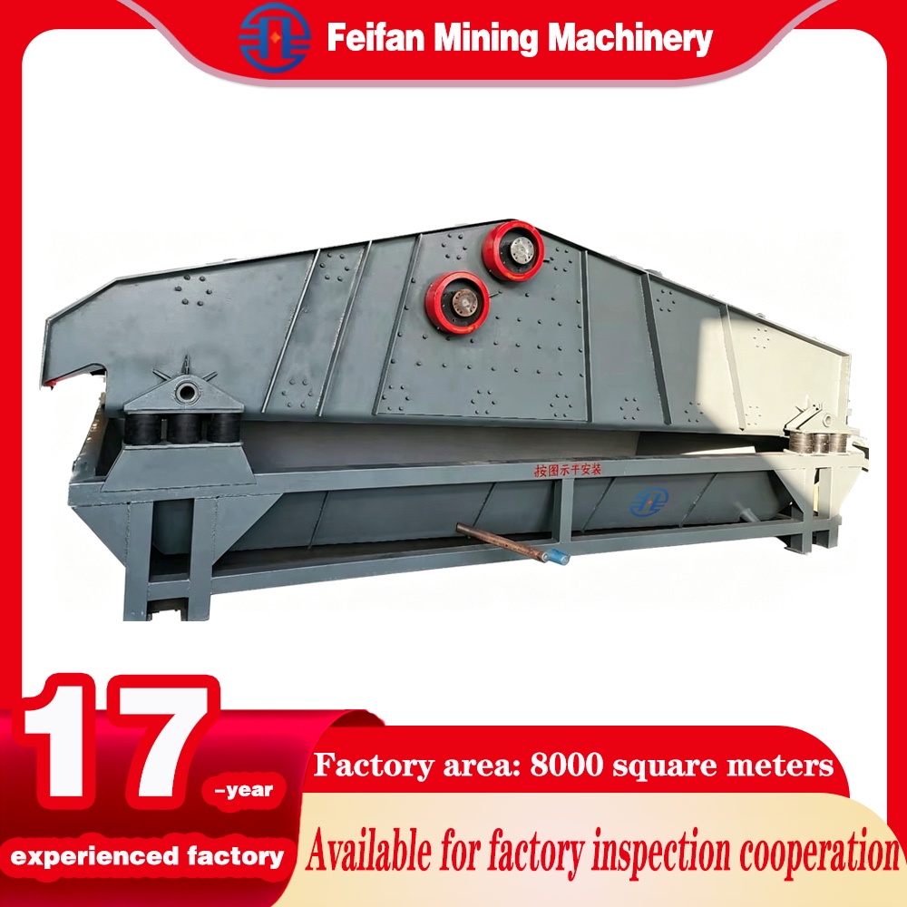 Crible vibrant multifonctionnel FEIFAN pour l’égouttage, la déschlammage et la classification des minerais fins