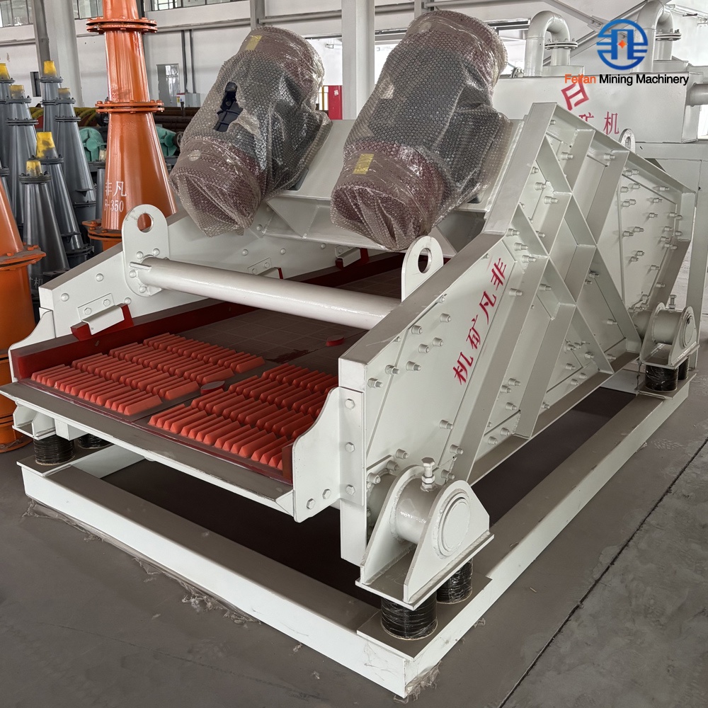 Machine à crible vibrant linéaire pour le traitement des granulats, conçue sur mesure selon les dimensions OEM