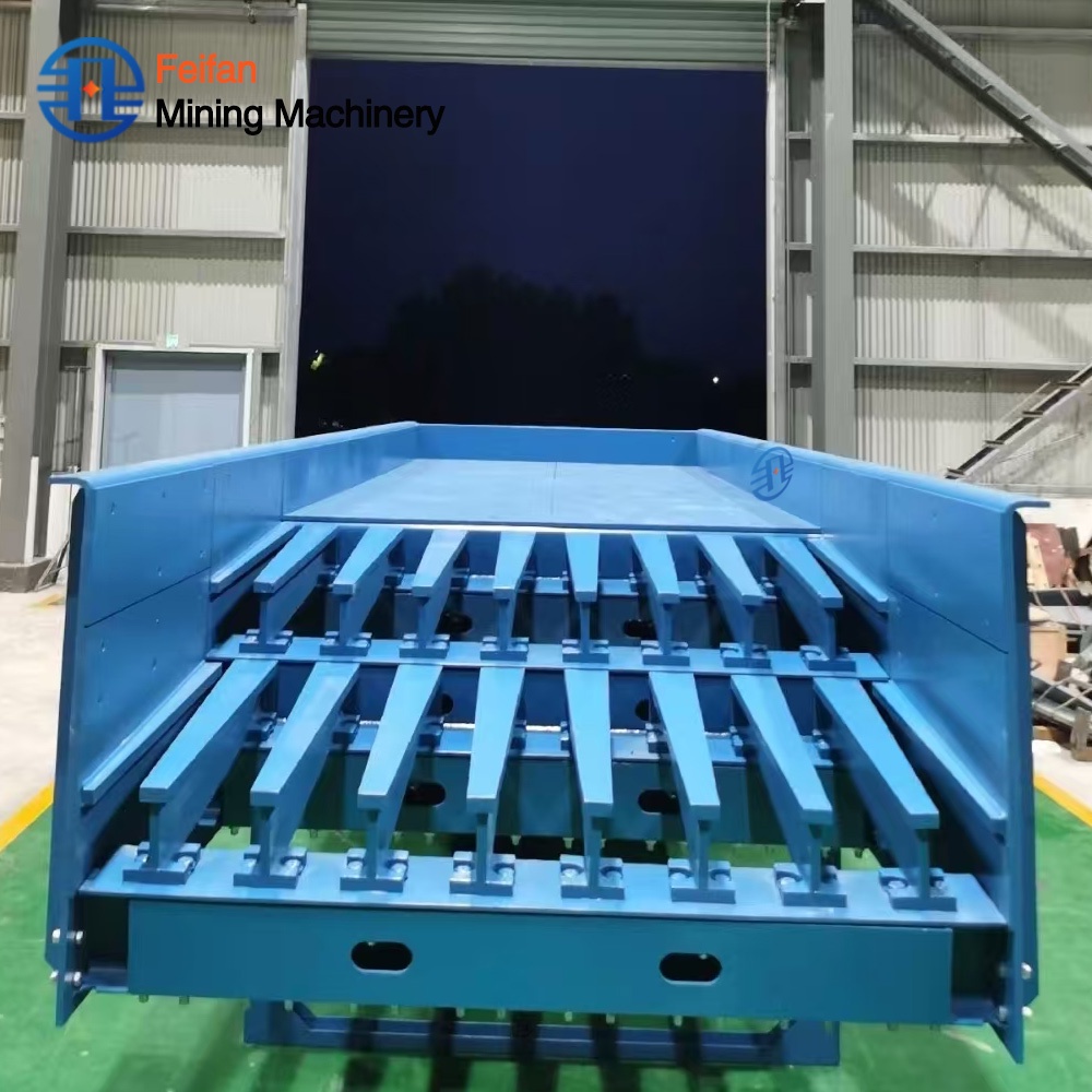 Machine robuste OEM sur mesure pour l’alimentation, avec entraînement électromagnétique, pour carrière de pierre et centrale à béton