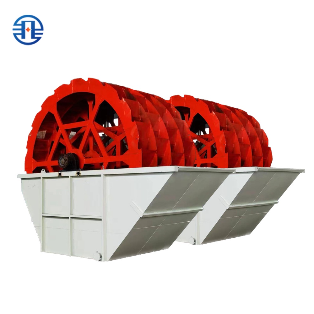 Machine à laver le sable à roues FEIFAN avec conception de réduction des vibrations, pour zones proches des résidences, machine à laver le sable à roues silencieuse
