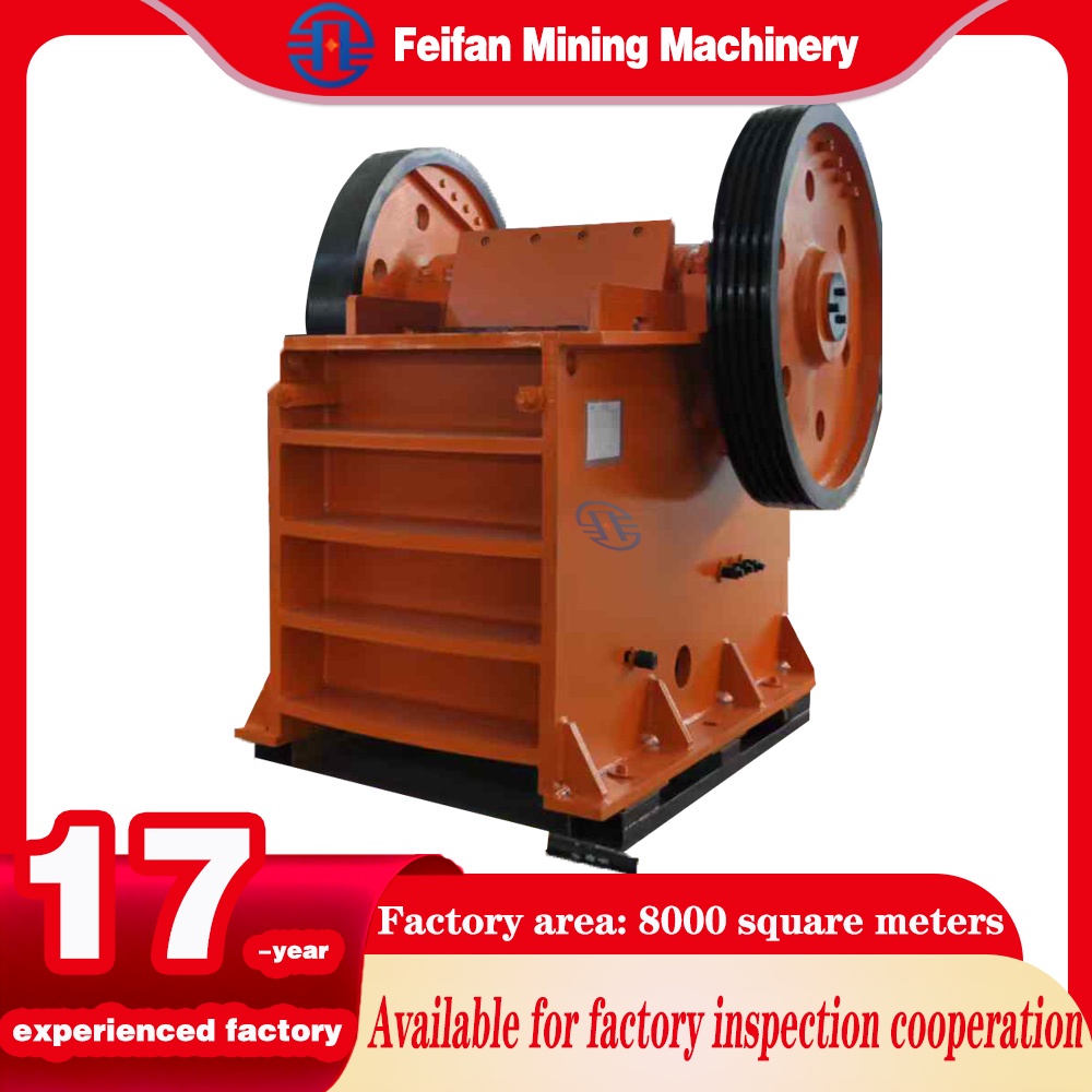 Concasseur à mâchoires OEM PE500×750 50-100 t/h pour usine de fabrication de sable avec plaques de mâchoires résistantes à l’usure, machine certifiée CE