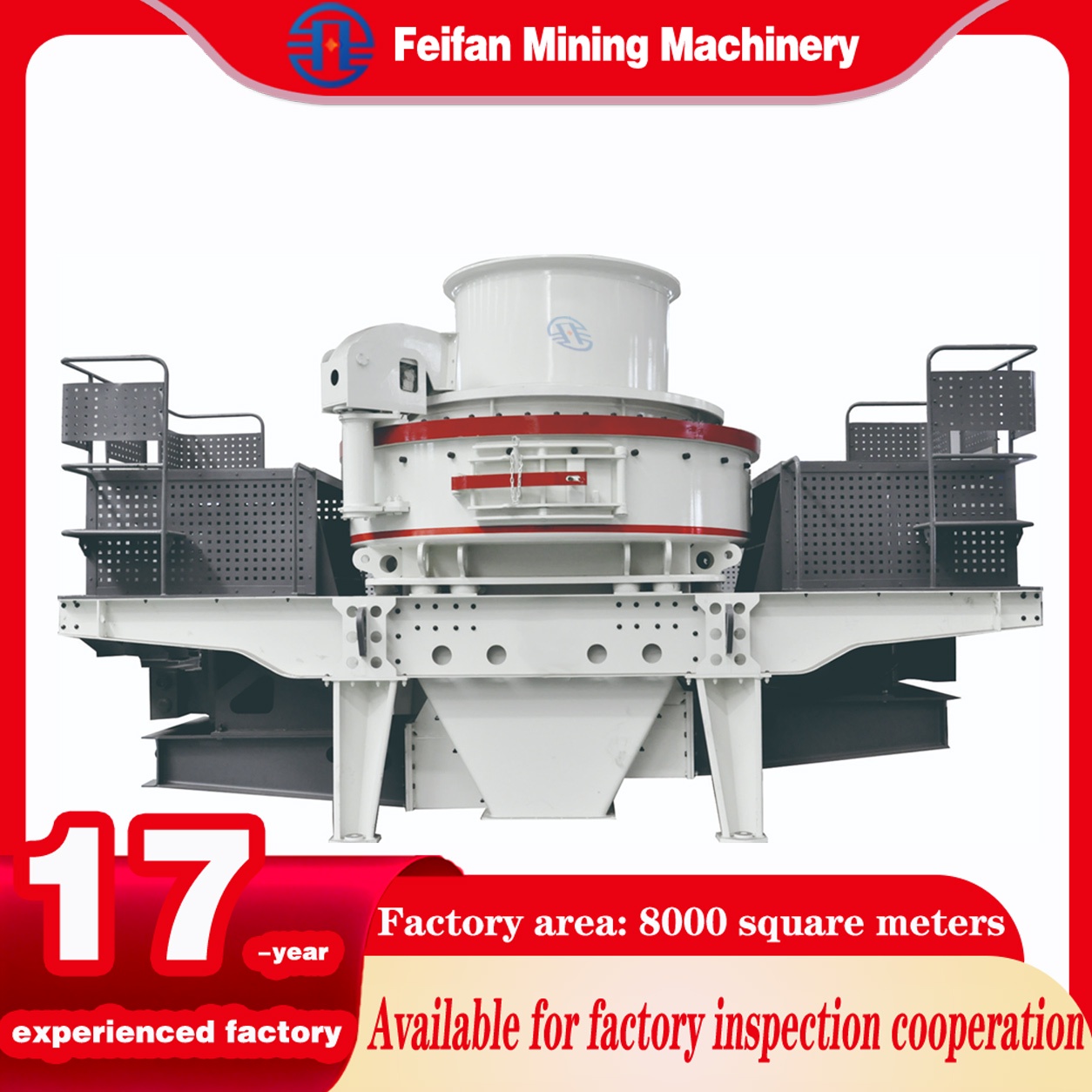 Pièces en carbure FEIFAN à longue durée de vie HX-10 avec rotor fermé et double chambre pour concasseur à clinker de ciment et concasseur VSI pour granulats routiers