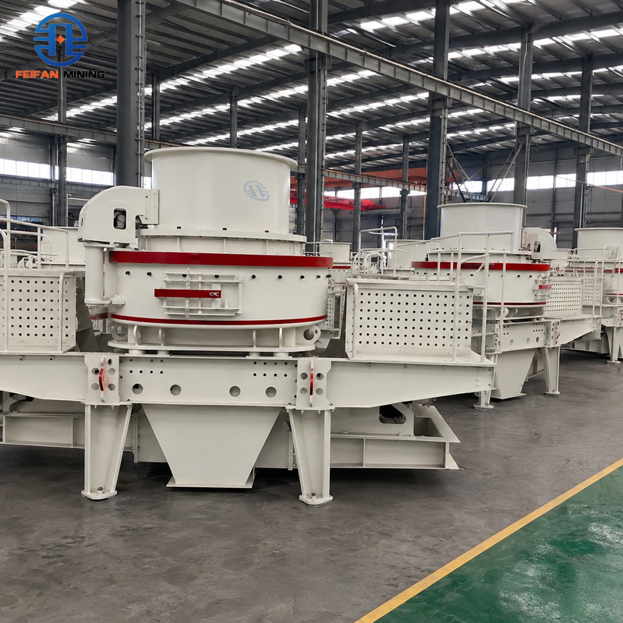 Machine de fabrication de sable OEM VSI-7000 pour le quartz avec deux modes de concassage, revêtement annulaire, pour le traitement des déchets de mine, de la pierre et du sable de quartz