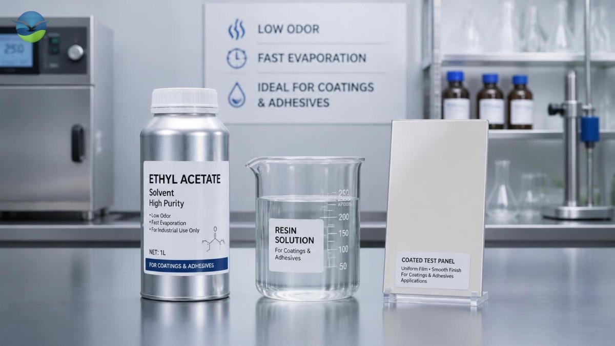 When ethyl acetate is the better solvent for lower-odor formulations When ethyl acetate is the better solvent for lower-odor formulations