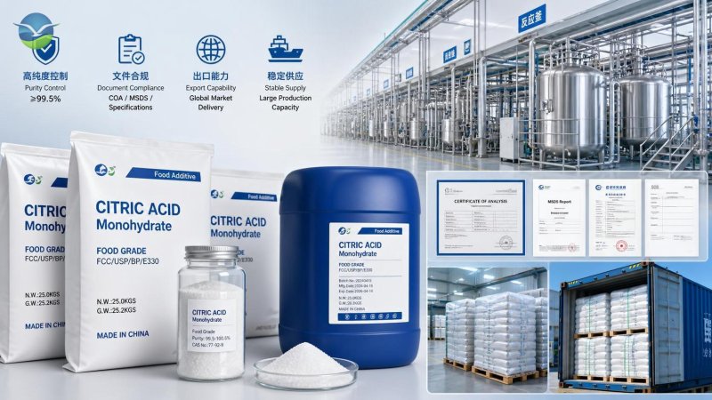 How to Evaluate a Citric Acid Supplier for Food, Pharma, and Industrial Needs How to Evaluate a Citric Acid Supplier for Food, Pharma, and Industrial Needs