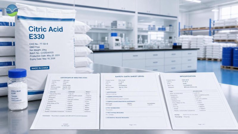 What Does Citric Acid E330 Mean on Ingredient Lists and Compliance Documents?
