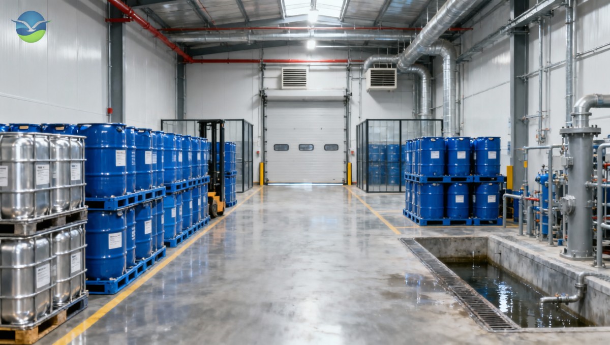 Warehouse Layout Rules for Safe Chemical Solvent Drum Storage and Segregation Warehouse Layout Rules for Safe Chemical Solvent Drum Storage and Segregation
