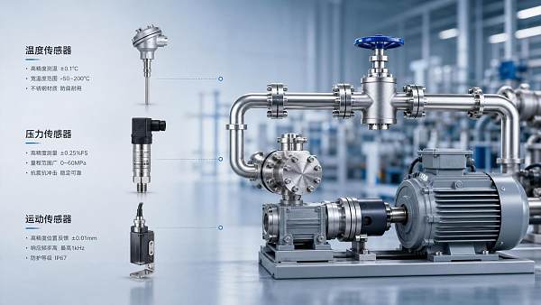 Sensor Selection Guide for Temperature, Pressure, and Motion