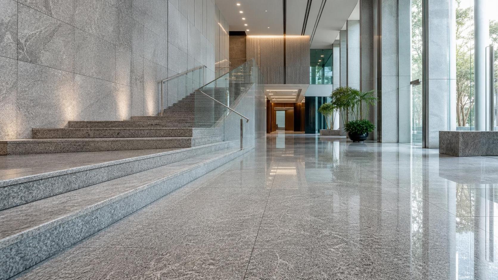 How Granite Performs in High-Traffic Commercial Spaces