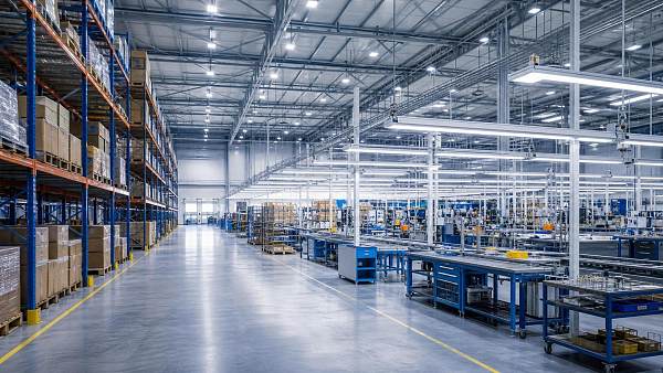 LED Lighting Layout Tips for Warehouses and Production Areas