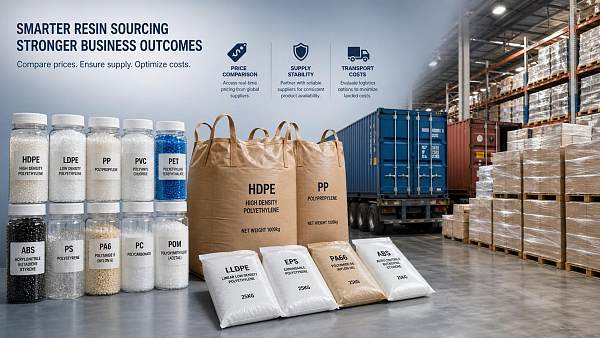 How to Compare Resin Prices: What Really Affects Material Cost and Supply Risk