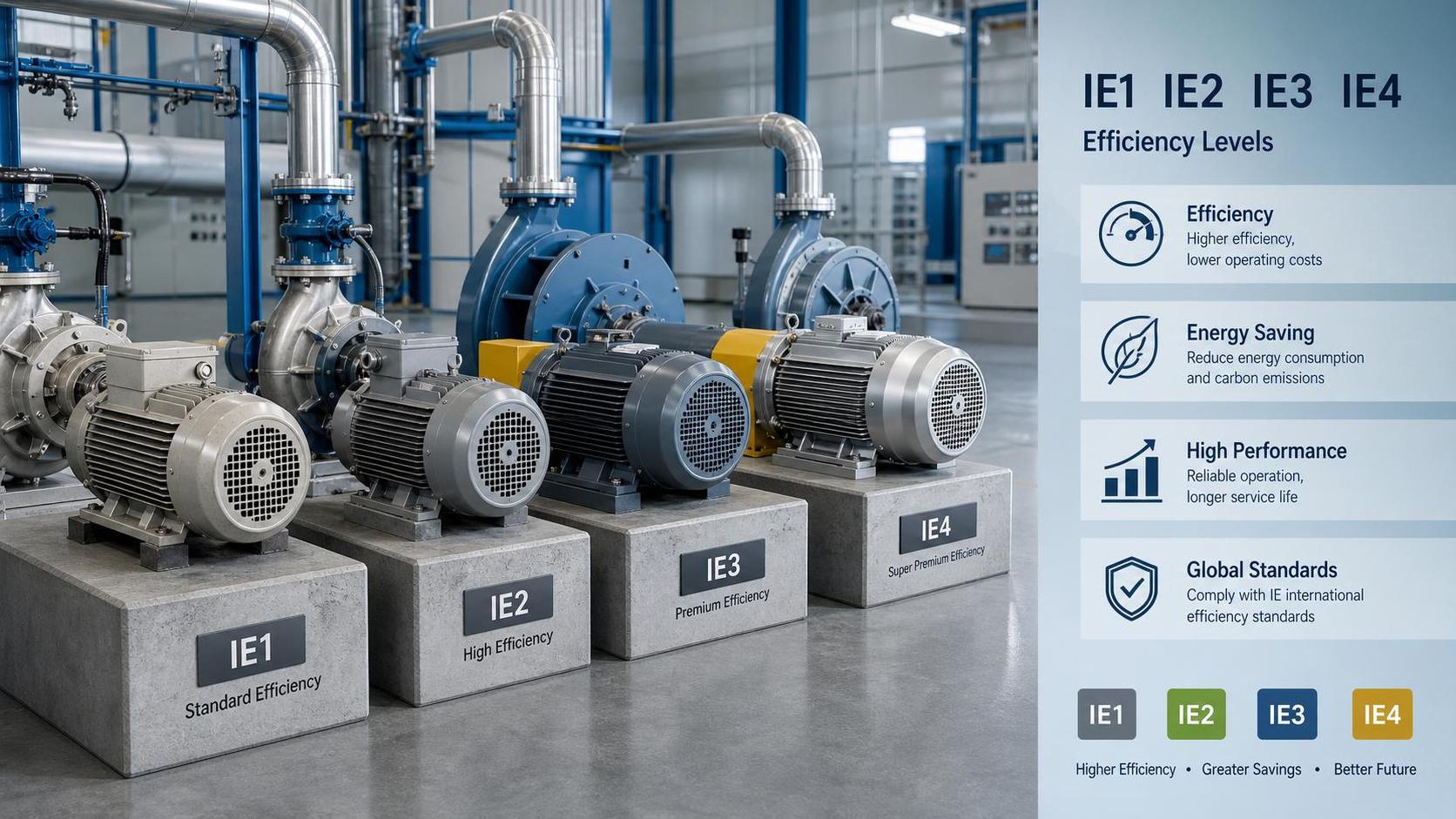 Electric Motors: IE Ratings, Efficiency, and Energy Cost